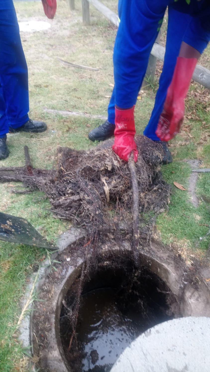 Blocked drain clearing