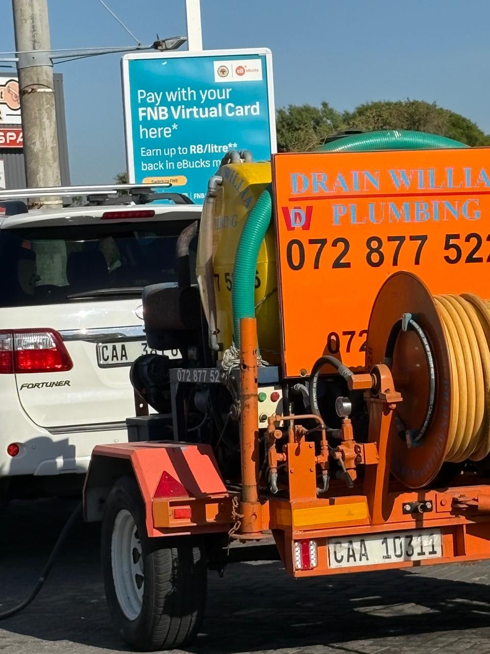 Commercial plumbing installation