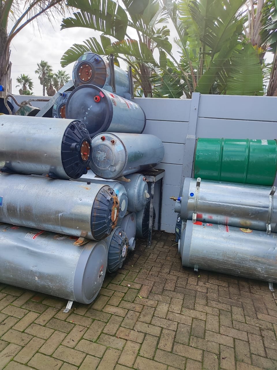 Geyser piping and connections