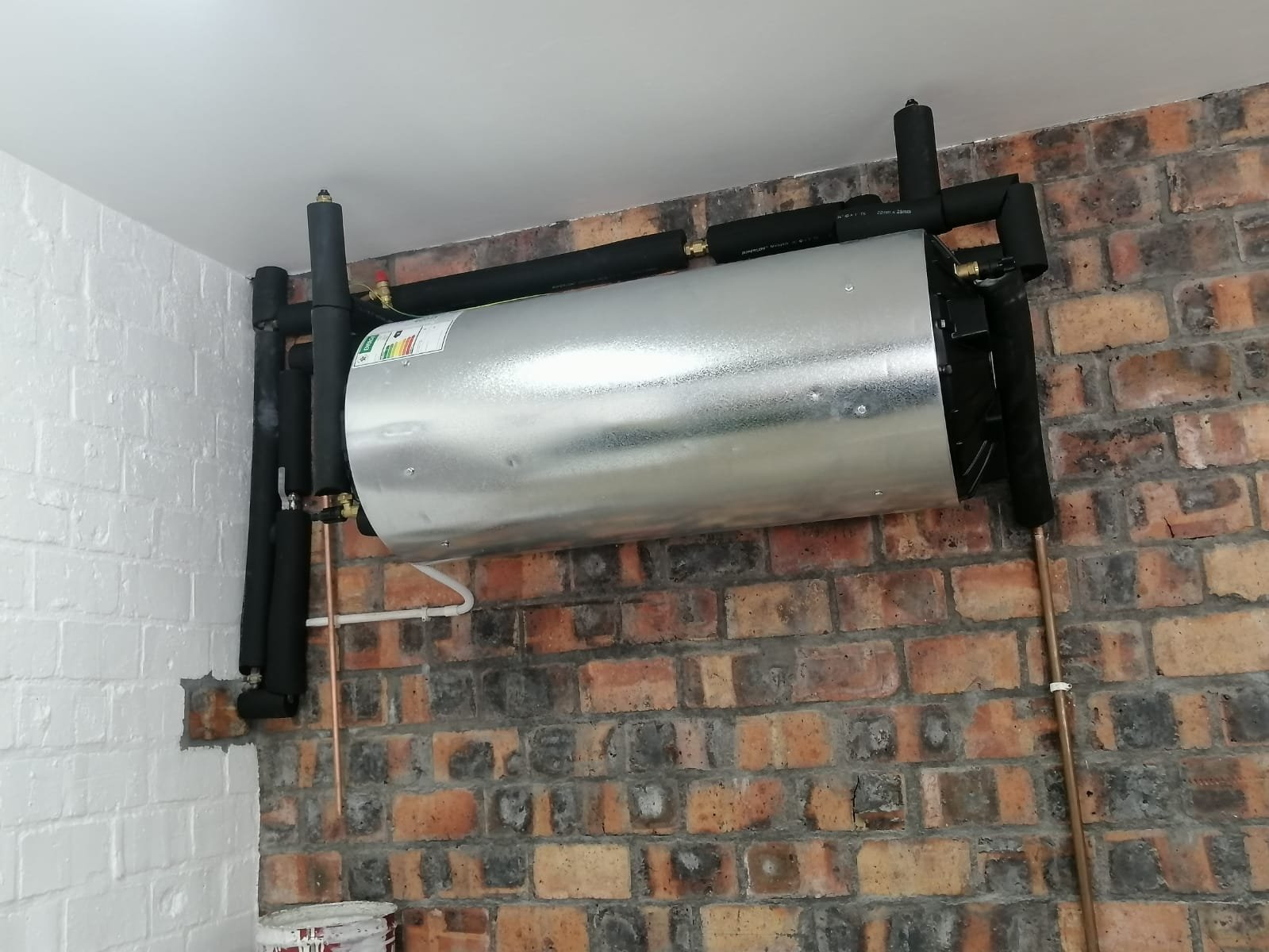 Water heater installation