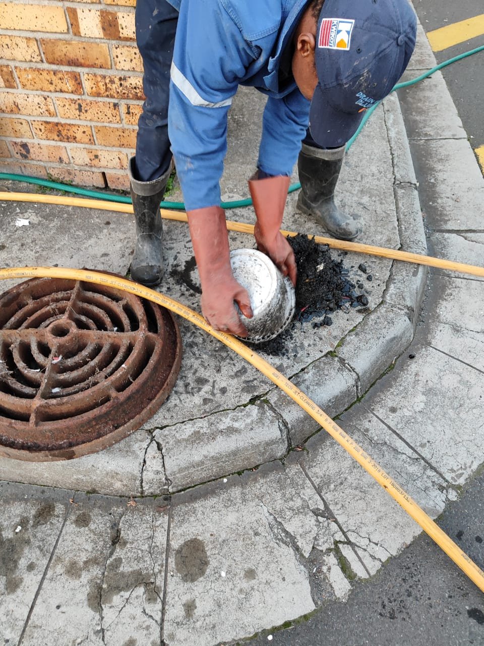 Plumber installing fixtures during a renovation