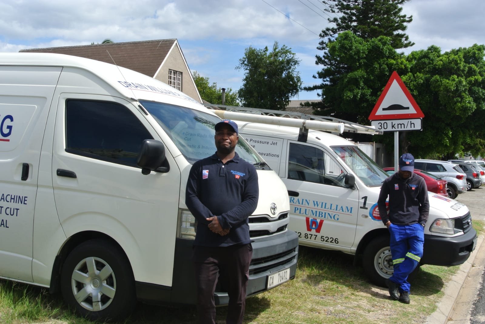 Emergency plumbing response team