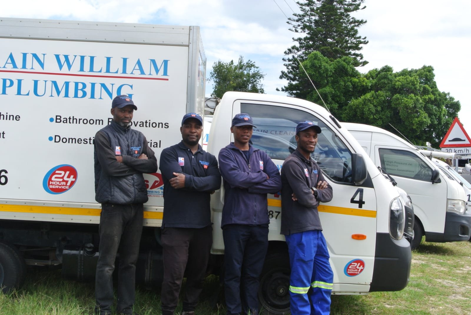 Team meeting with client